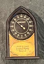 Bakeliet thermometer, Ophalen