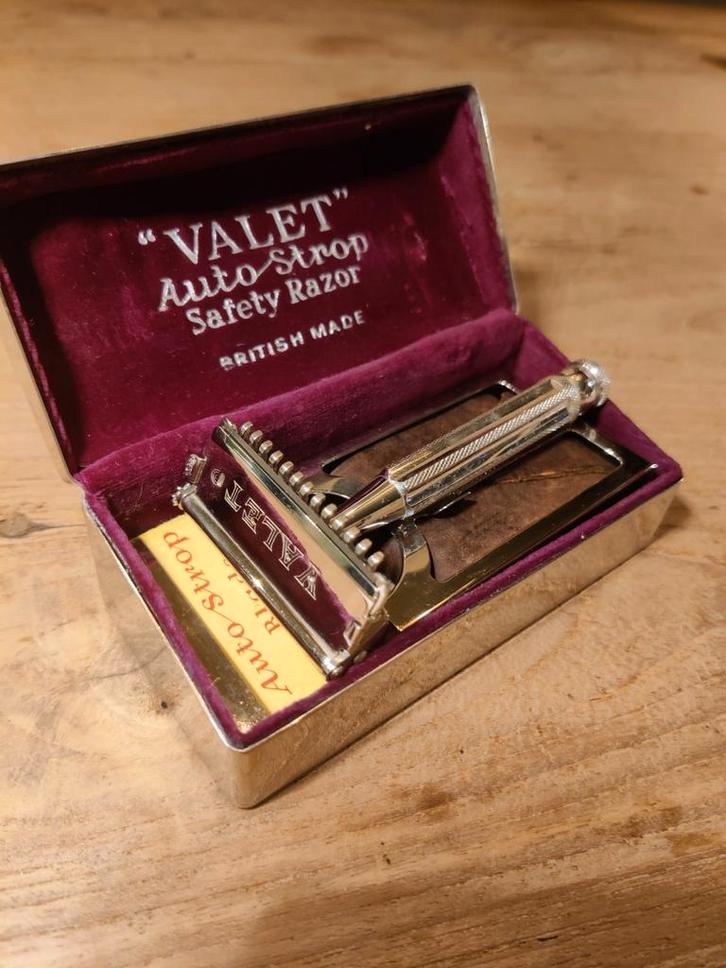 Valet Auto Strop Safety Razor 1920 British Made, Antiek en Kunst, Antiek | Overige Antiek, Ophalen of Verzenden