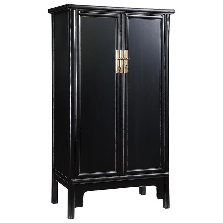 Chinees dressoir - Chinese kast - Chinese bruidskast - Zwart, Antiek en Kunst, Antiek | Meubels | Kasten, Verzenden