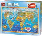 King Legpuzzel 1000 stukjes: World, Ophalen, 500 t/m 1500 stukjes, Gebruikt, Legpuzzel