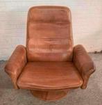 Fauteuil vintage nek leren De Sede model DS-50 lounge chairs, Huis en Inrichting, Fauteuils, Ophalen of Verzenden
