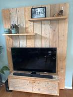 Steigerhouten TV Meubel, Ophalen, Gebruikt, 100 tot 150 cm, 200 cm of meer