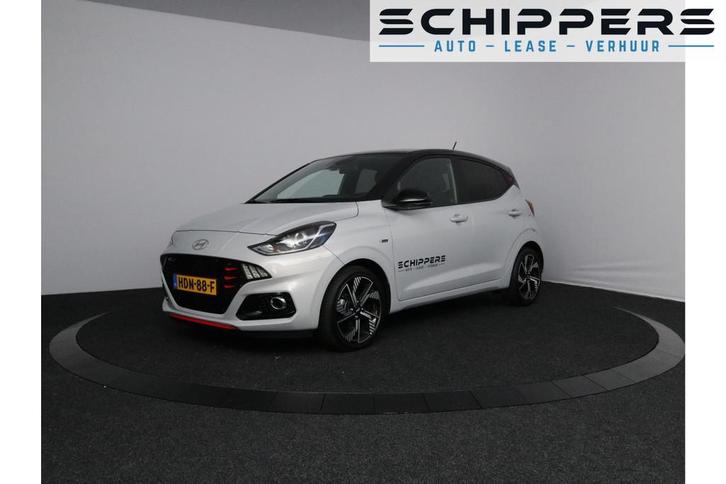 Hyundai i10 1.0 T-GDI N Line 5-zits | Navigatie | Stoelverwa, Auto's, Hyundai, Bedrijf, Te koop, i10, ABS, Achteruitrijcamera
