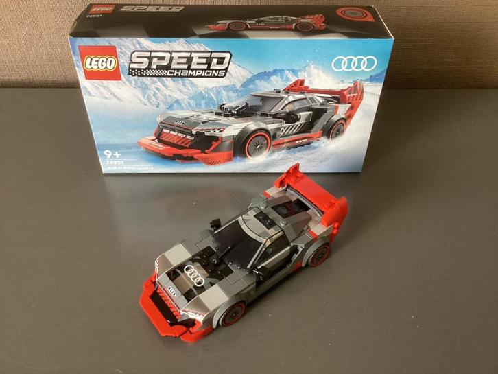 Lego Speed Champions 76921 Audi S1 e-tron Quattro, Kinderen en Baby's, Speelgoed | Duplo en Lego, Zo goed als nieuw, Lego, Complete set