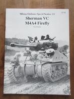 Military Ordnance Sherman VC M4A4 Firefly, Ophalen of Verzenden, Tweede Wereldoorlog, Gelezen