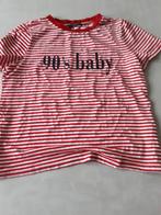 Rood wit gestreept shirt, Maat 38/40 (M), Ophalen of Verzenden, Zo goed als nieuw, Korte mouw