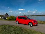 Volkswagen Polo 1.4 16V Highline 5 drs  2009 Rood, Voorwielaandrijving, 970 kg, Stof, 40 €/maand