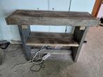 Antieke Muurtafel van Hout, Huis en Inrichting, Tafels | Sidetables, Gebruikt, 50 tot 100 cm, Overige houtsoorten, Antiek