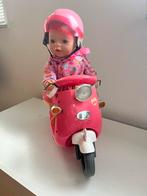 Baby born scooter met helm (zonder pop), Verzenden, Gebruikt, Babypop