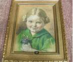 antiek portret Trudel 1923 Prof. W. Schultz, Ophalen