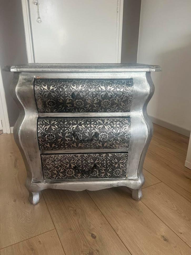 Vintage Dressoir met Lade, Huis en Inrichting, Kasten | Dressoirs, Gebruikt, Minder dan 50 cm, 25 tot 50 cm, Met lade(s), Overige materialen