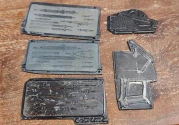 Vintage letterpress tekenkamer onderwerp beschikbaar voor biedingen