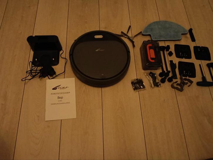Zoef Robotstofzuiger BS200Z / Bep - 1x gebruikt, Witgoed en Apparatuur, Stofzuigers, Zo goed als nieuw, Robotstofzuiger, Ophalen of Verzenden