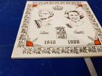 tegel beatrix 1980 en juliana, Ophalen of Verzenden, 'T Olde Gre-j, Info@toldegrej.nl, Endepoelstraat 20f Didam
