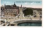 Amsterdam.  Prins Hendrikkade met Victoria Hotel.  **, Noord-Holland, Ophalen of Verzenden, Voor 1920