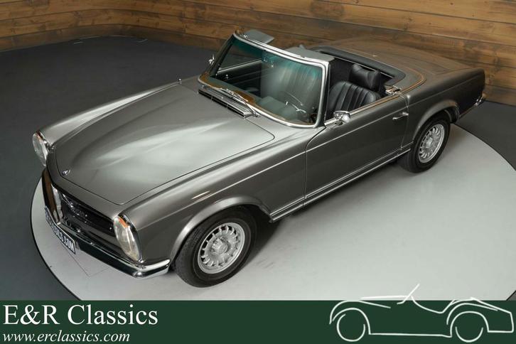MB 280 SL | Body-off gerestaureerd | Topstaat | 1968, Auto's, Oldtimers, Bedrijf, Te koop, Lederen bekleding, Open dak, Mercedes-Benz