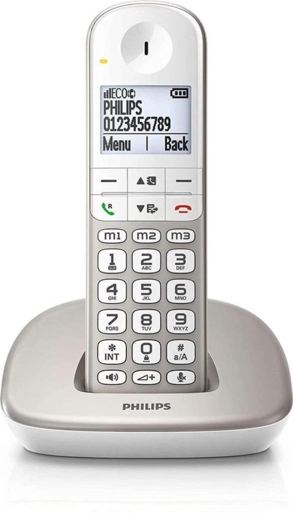 Philips XL4901S - DECT-telefoon Draadloze Senioren Telefoon, Telecommunicatie, Vaste telefoons | Handsets en Draadloos, Nieuw