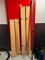 Auping Auronde 160x200 + Spiraalbodems, Ophalen, Gebruikt, Bruin, Tweepersoons