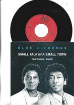 THE BLUE DIAMONDS SINGLE 7" SMALL TALK IN A SMALL TOWN  1991, 7 inch, Single, Ophalen of Verzenden, Zo goed als nieuw