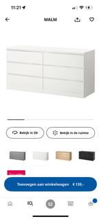 Ikea malm ladekast, Ophalen of Verzenden, Zo goed als nieuw