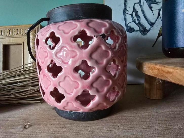 VINTAGE UITSTRALING KAARSENHOUDER - INFO ZIE ADVERTENTIE, Huis en Inrichting, Woonaccessoires | Kandelaars en Kaarsen, Nieuw, Minder dan 25 cm