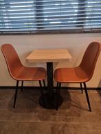 Leuke (bistro)tafel met 2 stoelen, Ophalen, Zo goed als nieuw