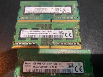  4GB DDR4 2400T/2133P RAM – Boost je Laptop NU!   beschikbaar voor biedingen
