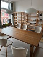 IKEA Morbylanga Eettafel - 220x100 cm, Ophalen, Eikenhout, 200 cm of meer, 50 tot 100 cm