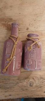 Deco vaasjes, Huis en Inrichting, Woonaccessoires | Vazen, Overige kleuren, Ophalen of Verzenden, Minder dan 50 cm, Glas