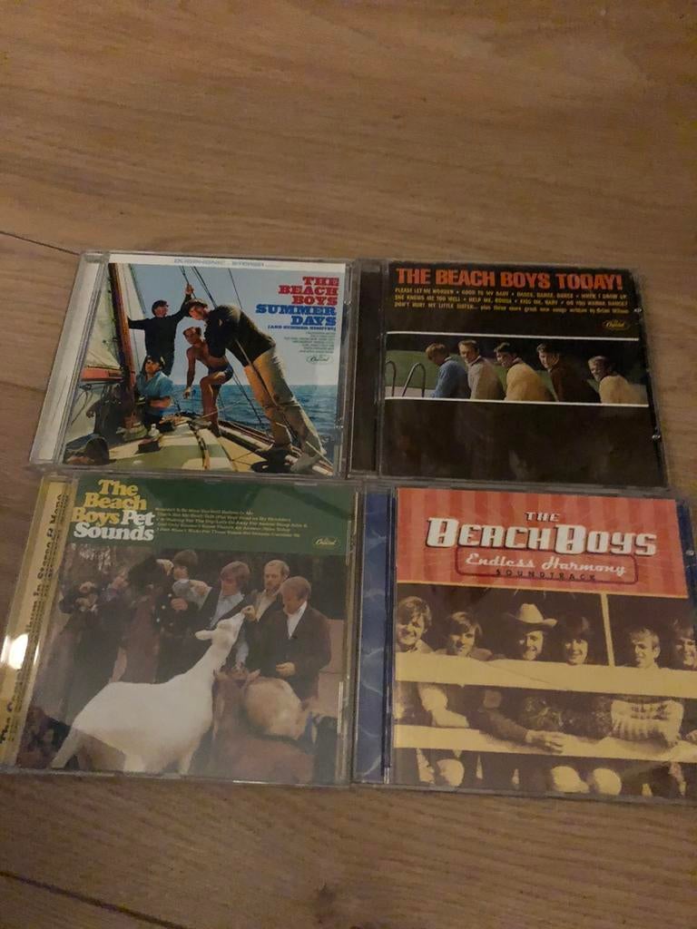 The beach boys 4xcd, Verzenden, Zo goed als nieuw