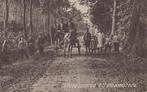 Haamstede 1911 Kloosterweg met ezelkar mensen, Verzenden, Voor 1920, Gelopen, Zeeland