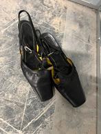 Gedragen zwarte hakjes - maat 38, Ophalen of Verzenden, Gedragen, Zwart, Pumps