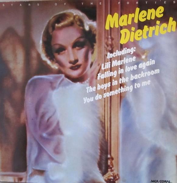 Ruil of koop Marlene Dietrich Stars Of The Forties (LP 1975), Cd's en Dvd's, Vinyl | Jazz en Blues, Gebruikt, Jazz, 1940 tot 1960