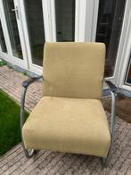 Gispen fauteuil 407 groen - nwprijs 2.500,-, Huis en Inrichting, Fauteuils, Gebruikt, Metaal, 75 tot 100 cm, 50 tot 75 cm