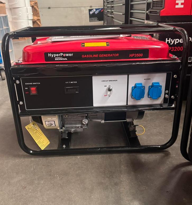 Aggregaat / Generator HP3500 HONDA EU GP200 motor (NIEUW), Doe-het-zelf en Verbouw, Aggregaten, Nieuw, Benzine, Minder dan 5 kVA