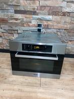 Luxe combi-magnetron RVS 59.5 cm breed, Witgoed en Apparatuur, Ovens, Stoom, Ophalen of Verzenden, 45 tot 60 cm, Zo goed als nieuw