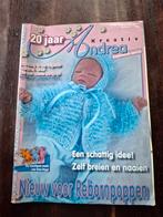 20 jaar Kreative Andrea  poppenmode. Rebornpoppen., Hobby en Vrije tijd, Breien en Haken, Ophalen of Verzenden, Breien of Haken