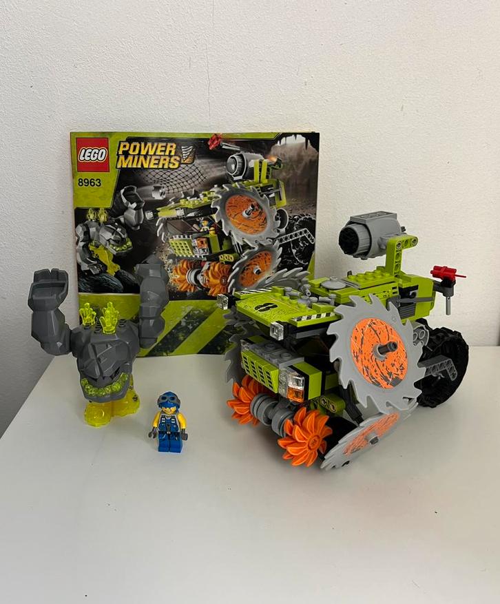 Lego 8963 Power Miners Rock Wrencher set, Kinderen en Baby's, Speelgoed | Duplo en Lego, Zo goed als nieuw, Lego, Complete set