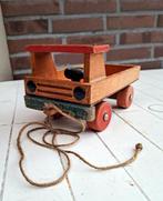 Vintage Houten Vrachtwagen Speelgoed, Antiek en Kunst, Ophalen of Verzenden