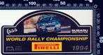 Sticker: Pirelli - Subaru - World Rally Championship 1994, Verzamelen, Stickers, Ophalen of Verzenden, Zo goed als nieuw, Auto of Motor