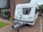 Dethleffs camper avantgarde 450 FR mover luifel vloerverw., Caravans en Kamperen, Particulier, Dethleffs, Lengtebed, 5 tot 6 meter