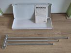 Handdoekenrek 3-armig IKEA BROGRUND, Ophalen of Verzenden, Nieuw, Grijs, Handdoekenrek