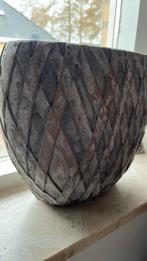 Bloempot, Tuin en Terras, Rond, Ophalen of Verzenden, Zo goed als nieuw, Aardewerk