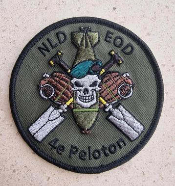 Zeldzame stoffen embleem 3D 4e peloton EOD KL beschikbaar voor biedingen