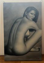Olieverfschilderij naakte vrouw, Ophalen, Zo goed als nieuw, Schilderij, 75 cm of meer