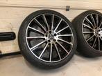 20inch Mercedes AMG Style Breedset Velgen! Zgn Band! 5x112, Banden en Velgen, Gebruikt, Personenwagen, Ophalen of Verzenden