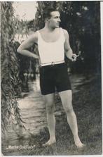 664C badmode modemerk "Marke-Goldfisch" Hamburg, Ophalen of Verzenden, 1920 tot 1940, Ongelopen, Overige thema's