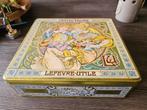 Vintage Lefèvre-Utile Koektrommel LU, Verzamelen, Blikken, Ophalen of Verzenden