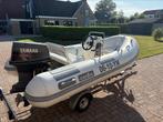 Caribe c12 40pk, Watersport en Boten, Rubberboten, Ophalen, Gebruikt, Yamaha, Benzine