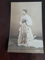 Koningin Wilhelmina, Ophalen of Verzenden, Gebruikt, Kaart, Foto of Prent